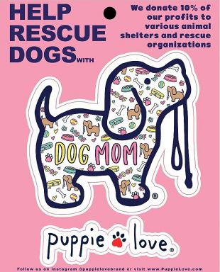 Puppie Love - Dog Mom Sticker